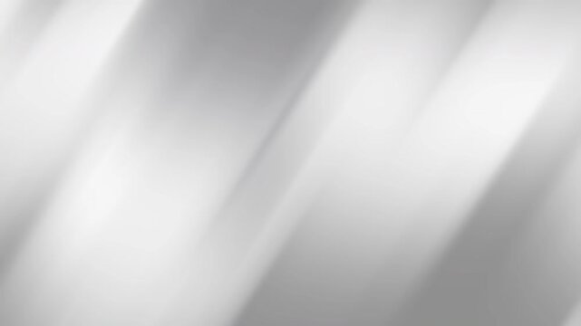 Striking background with diagonal monochrome light streaks in soft metallic gradient silver tones, ideal for modern design projects.