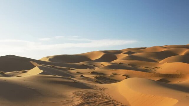 Merzouga: The Golden Sand Dunes of Morocc
