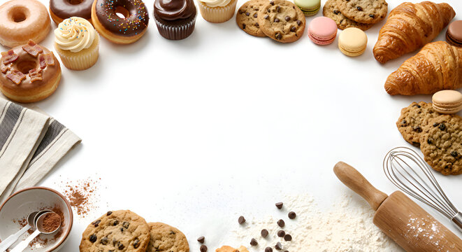 frame with cookies