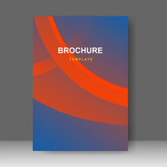 Fototapeta premium Business brochure template abstract modern design for cover book, poster, annual report. vector illustration