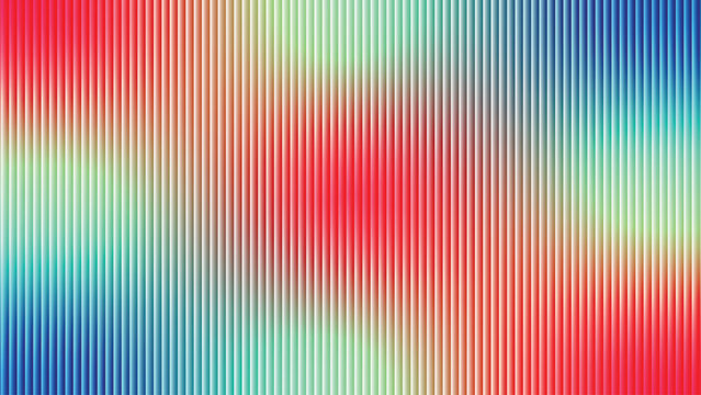 Abstract Vertical Bars Pattern with Vivid Gradient Backdrop