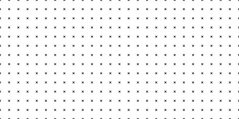Seamless minimalist cross pattern with evenly spaced black x marks on light background creating modern geometric texture for wallpaper fabric packaging branding web design and digital backdrops assets © SpainArts