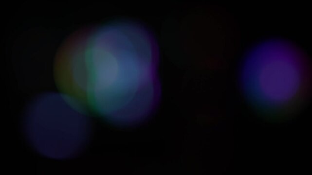 Abstract purple and blue bokeh lights on dark background, Bokeh light background