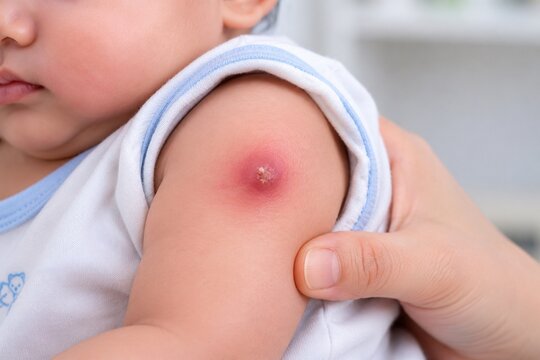 Normal BCG Vaccination Site Reaction