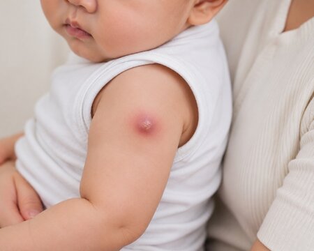 BCG Vaccine Reaction in Infant