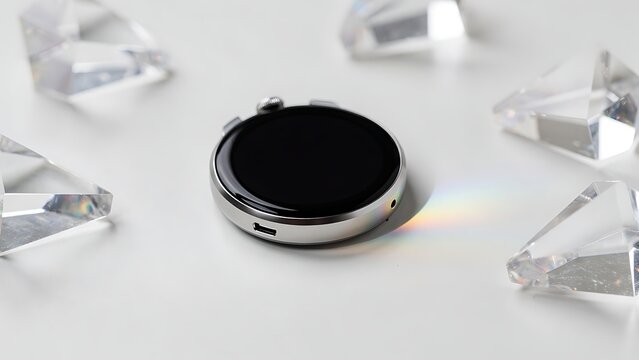 Dark espresso coffee cup on marble surface background.