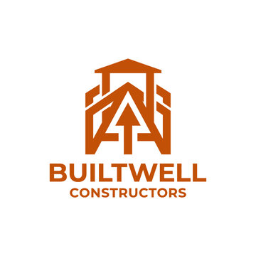 Builtwell Constructors Company Logo Design.