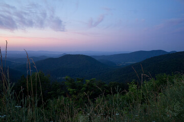 Sunrise at Loft Mountain Overlook - Shenandoah NP - Virginia in June © Kyle