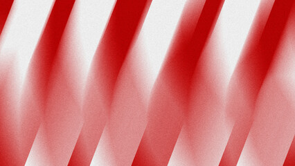 Obraz premium Abstract red and white wavy gradient background with noise grain texture for modern product display marketing