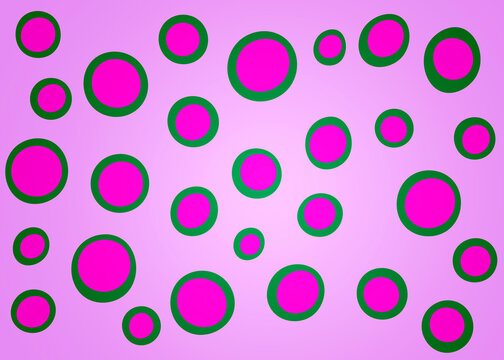 Abstract microscopic molecule pattern background