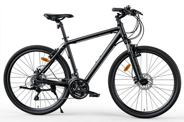 Obraz premium Mountain bike for outdoor riding in urban setting on clear day