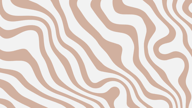 Abstract Wavy Striped Pattern Background. Trendy Wave Pattern Background