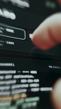 User selects the AMEX credit card option for financial transaction