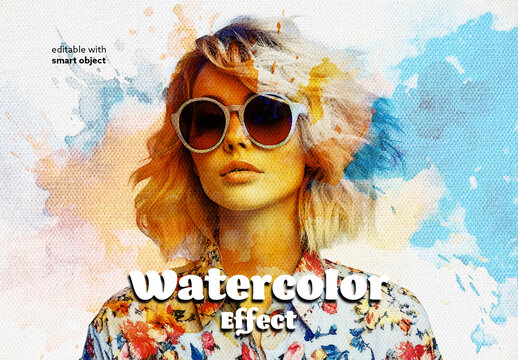 Watercolor Photo Effect