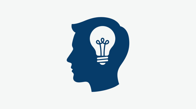 Creative thinking and idea generation concept.