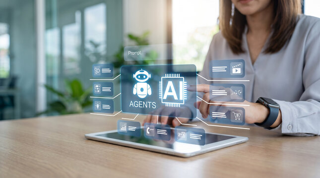 AI Agents Automation Platform with Intelligent Workflow and Generative AI Technology 