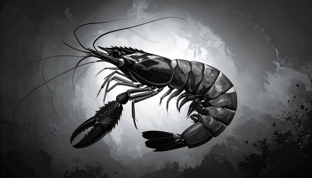 Shrimp illustration