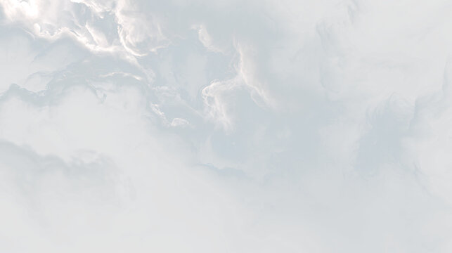 Clouds in a soft light setting the mood in the sky during a clear day leaving an open view for nature's beauty, PNG with a light overlay