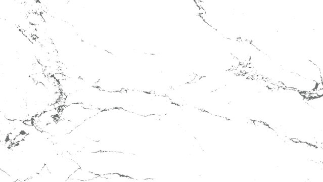 Gray marbled texture with cracks and lines on white background seamless pattern