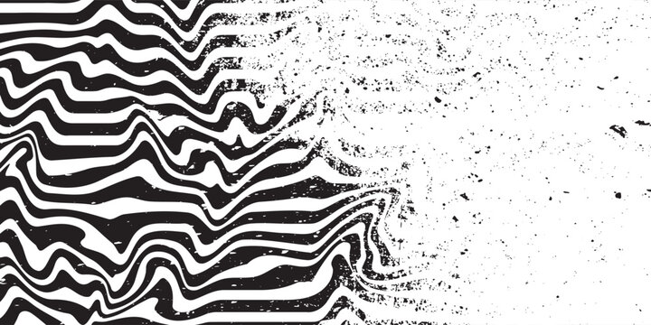 Wavy Seamless Trippy Patterns in Psychedelic Colors. Abstract Vector Swirl Backgrounds. 1970 Aesthetic Textures with Flowing Waves