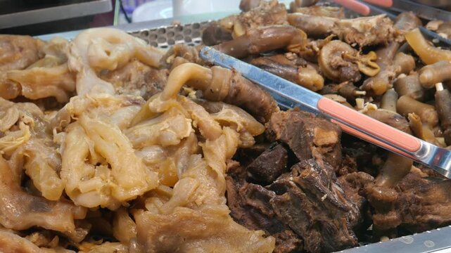 Stewed offal