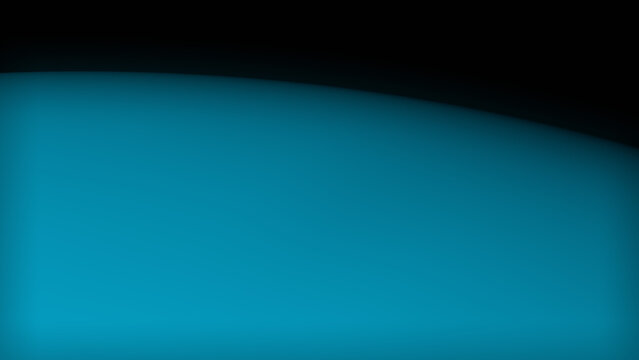 The planet Uranus and space. 3d illustration