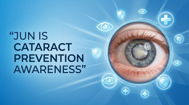 Cataract prevention awareness eye health