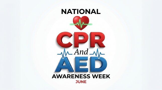 National cpr and aed awareness week in june