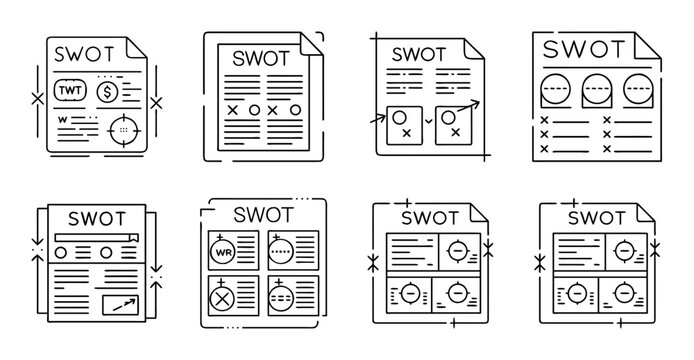 Flat design mobile app interface mockups with icons - Collection of flat style mobile app screens and icons arranged in various layouts for design presentation