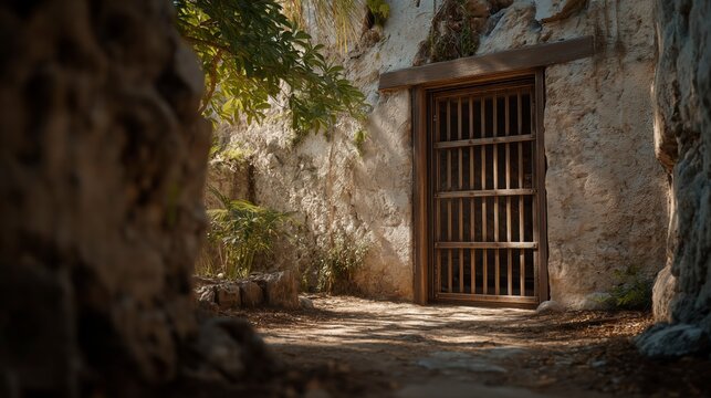 At midnight, a powerful earthquake shakes the prison in Philippi, opening the doors and breaking the chains, while Paul and Silas remain faithful and unafraid.
