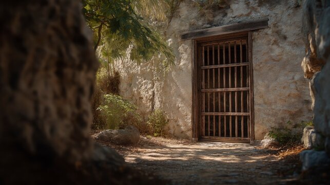 At midnight, a powerful earthquake shakes the prison in Philippi, opening the doors and breaking the chains, while Paul and Silas remain faithful and unafraid.
