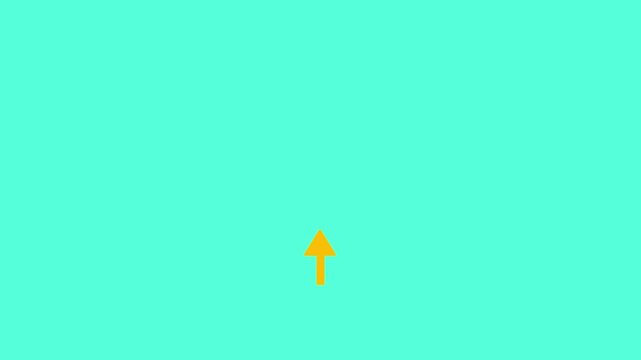 Animation of a simple black arrow stretching across a chromatic- 4K 4K stock video Animated Video, Up Arrow, Arrow - Bow and Arrow, Arrow Symbol, Traffic Arrow Sign