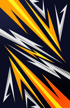 Extreme Crossfire Spikes Sport Jersey and Vehicle Wrap Graphic