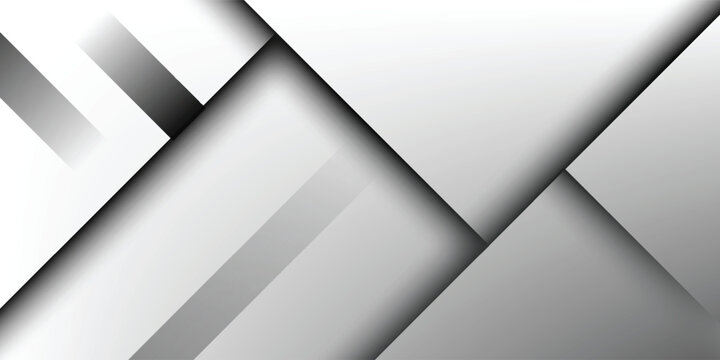 Vector abstract metallic shape, grey metal - steel, texture pattern, shiny and glossy on chrome color background. Illustration modern design, silver plate, technology concept for wallpaper background
