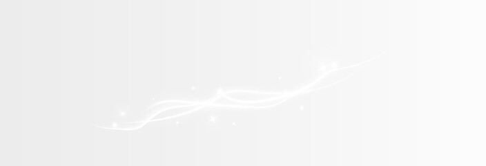 Vector png background with white glowing lines. White glowing lines of speed. Light glow effect. Light trail wave, fire trail line and glow curve swirl.   © Александр Боярин