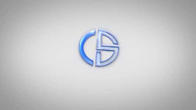 creative 3d hyper clean energetic cinematic logo intro animation. 4k high fps, intro, outro, motion, 3d render, 3d reveal of a logo stings.