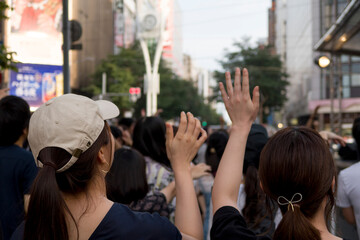 Fototapeta premium ライブの風景