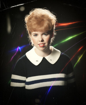 super-cringy late 1980s school portrait