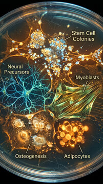 Analyse scientifique de diff&eacute;rents types de cellules en laboratoire de biologie