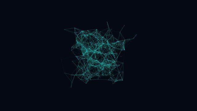 neural plexus synaptic web 3d