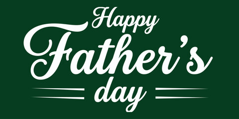 Obraz premium Happy father's day greeting card