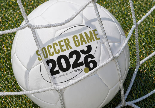 Soccer Ball Mockup