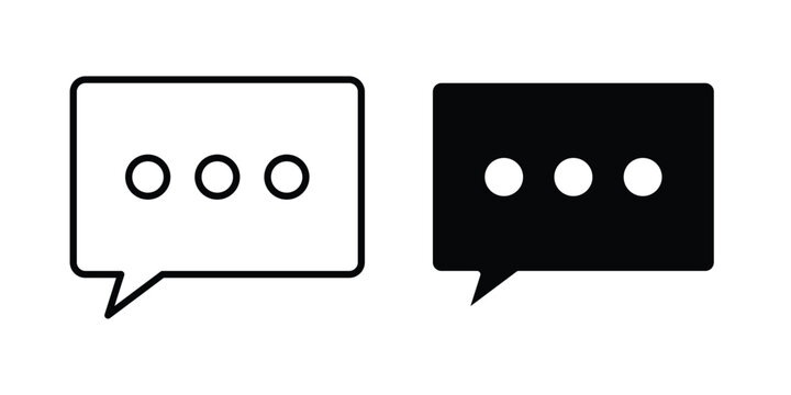 Text icon logo illustration. Black and white pictogram