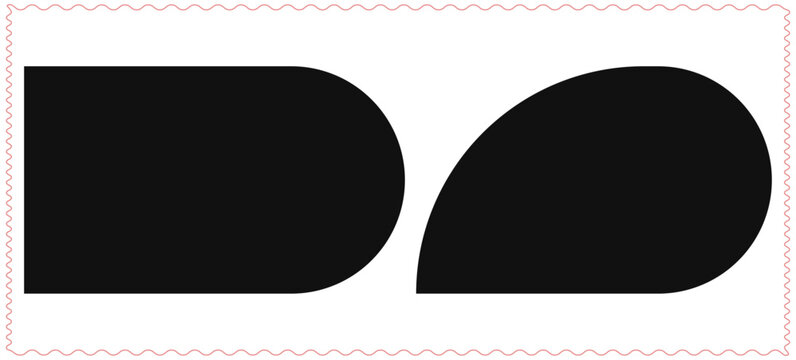 Abstract organic shapes with rounded corners and a teardrop form against a white background illustration vector design