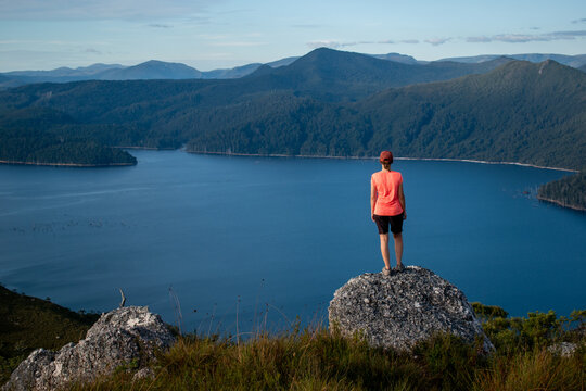 Australia, Mount Farrell is located East of the township of Tullah on the West Coast of Tasmania. This short and accessible hike offers breathtaking views of its surrounding landscape.