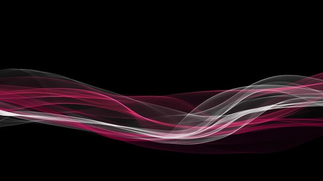 Abstract colorful lines - background loop