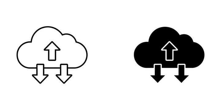 Exit arrow directional navigation icon set with direction navigation interface