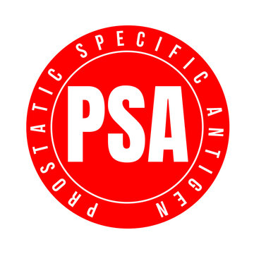 PSA prostatic specific antigen symbol icon