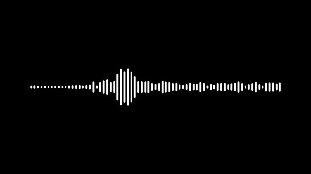 Circular audio visualizer round sound wave animation, radial music spectrum graphic, circular audio equalizer effect, rotating sound frequency line, ring shaped audio visualizer template,