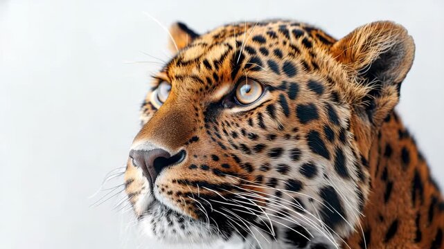 close-up of a leopard